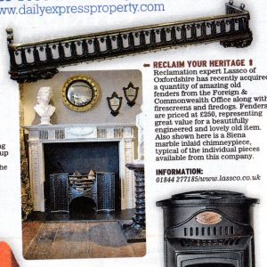 Fireplaces in Daily Express