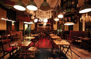The main dining room at Brunswick House: Photo Rosie Hallam for FT