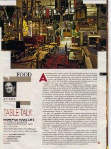 Sunday Times Review Gill review in Sunday Times