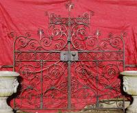 Beautiful English wrought iron gates Beautiful English wrought iron gates