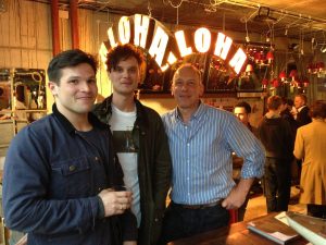 Nick, George, Marc 30 May 2013 Purveyors of Delightful Objects at LASSCO Ropewalk