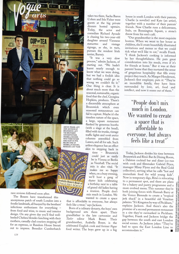 Vogue April 13 Boxer Boys article