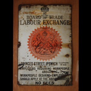 Enamelled Sign