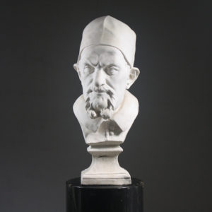 Plaster bust