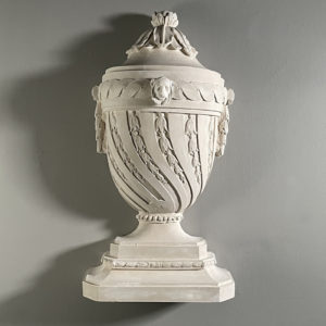 Decorative half-urn