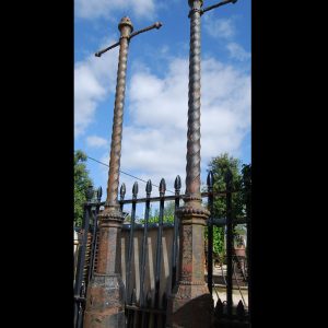 Victorian lamp posts