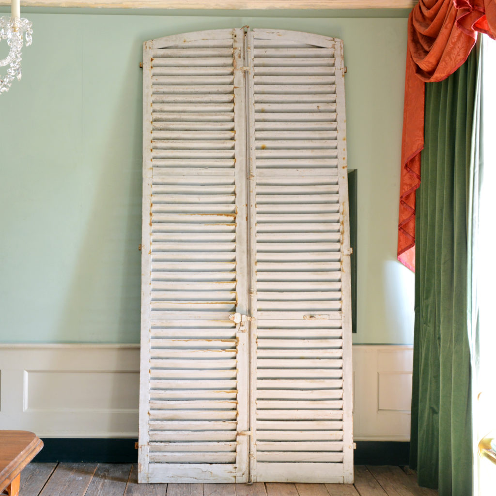 Pair of large shutter doors