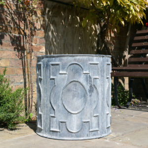 An English lead cistern