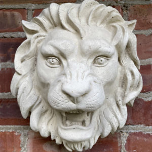 lion fountain mask