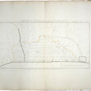 One of a series of plans and drawings referred to in the third report from the select committee upon the improvement of the Port of London-0