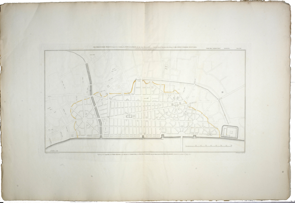 One of a series of plans and drawings referred to in the third report from the select committee upon the improvement of the Port of London-0
