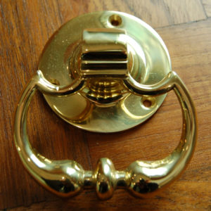 Georgian drop-knuckle door-handles