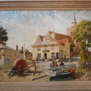 The Jolly Sailor Inn, Maldon, Essex, 1933. By George Charlton-0