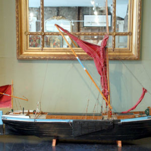 Thames barge model-0