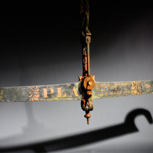 A Victorian cast iron balance by Vandome Titford & Co.-0