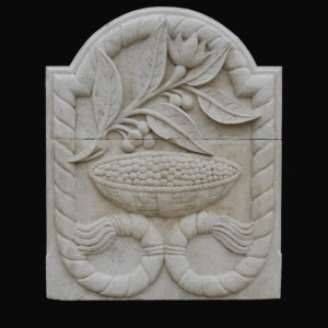 An English Portland stone plaque-0