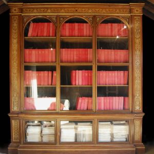 The Dorchester House Bookcase, a remarkable early Victorian bookcase in the Italianate style-0