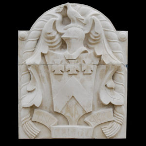 An English Portland stone plaque-0