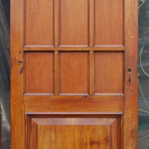 mahogany door