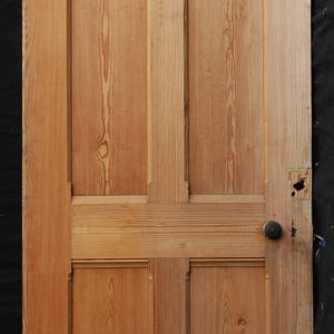 four panelled pine door