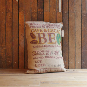 Coffee sack floor cushions-0