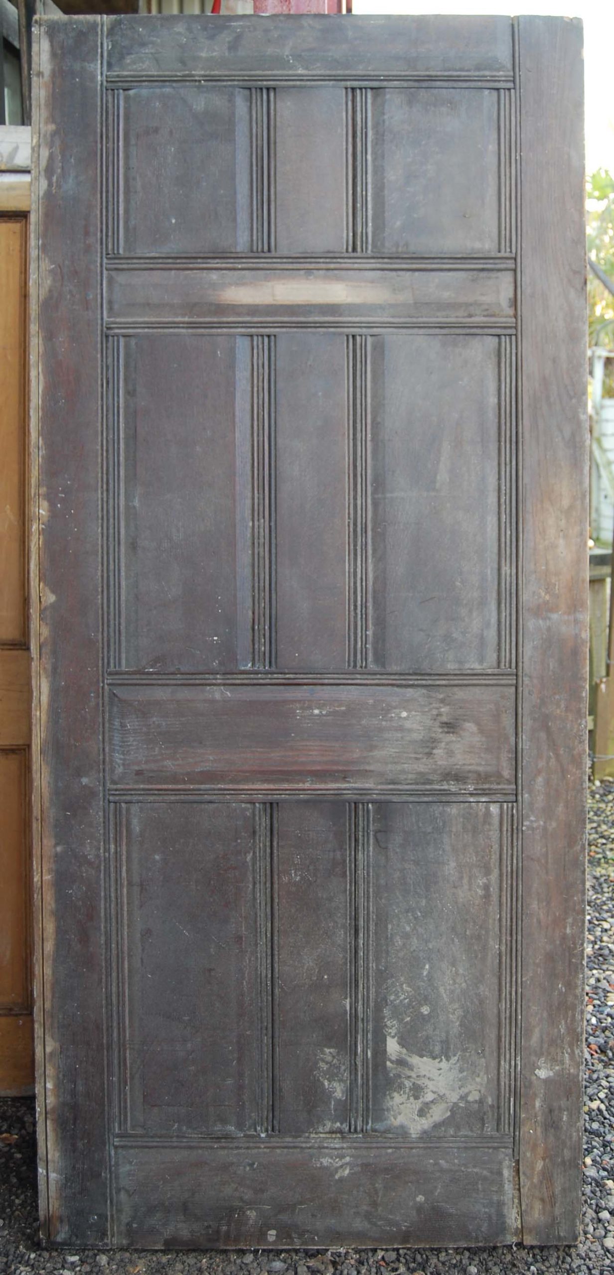 six panel door