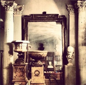 View from the Counter mirror