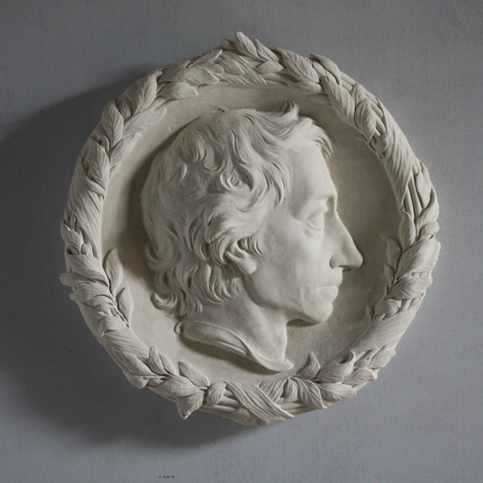 Alexander Pope portrait roundel