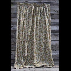 Floral curtains