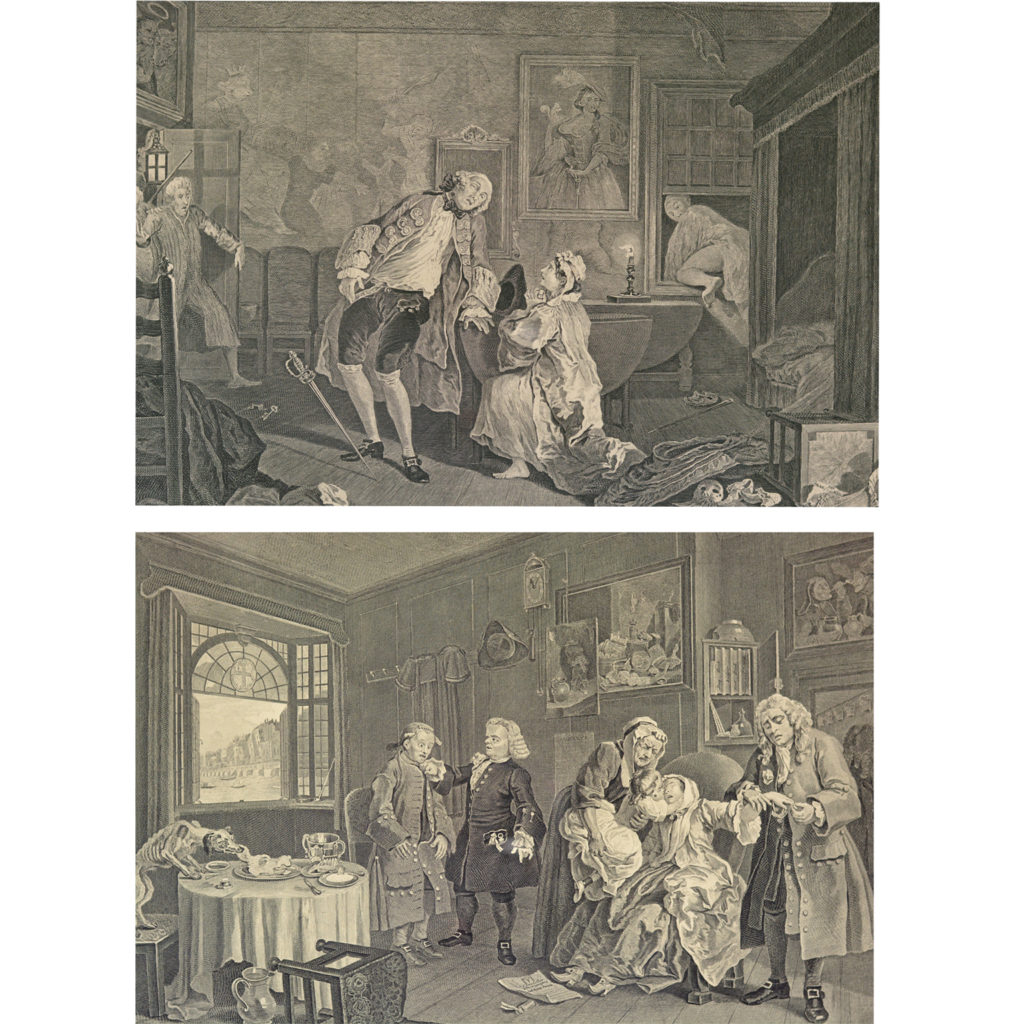 Marriage-a-la-Mode by William Hogarth