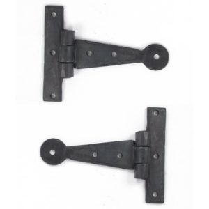A wrought iron 4" T hinge