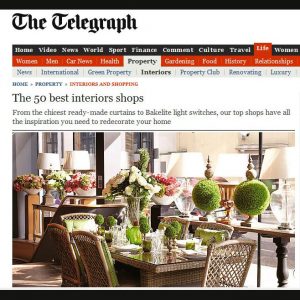 Telegraph Top 50 Interiors