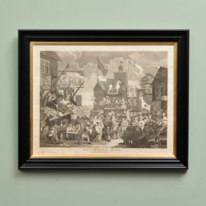 Southwark Fair, copper-engraved print after William Hogarth-0