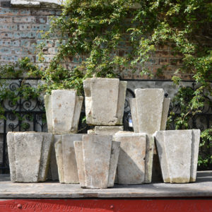 Weathered concrete keystones