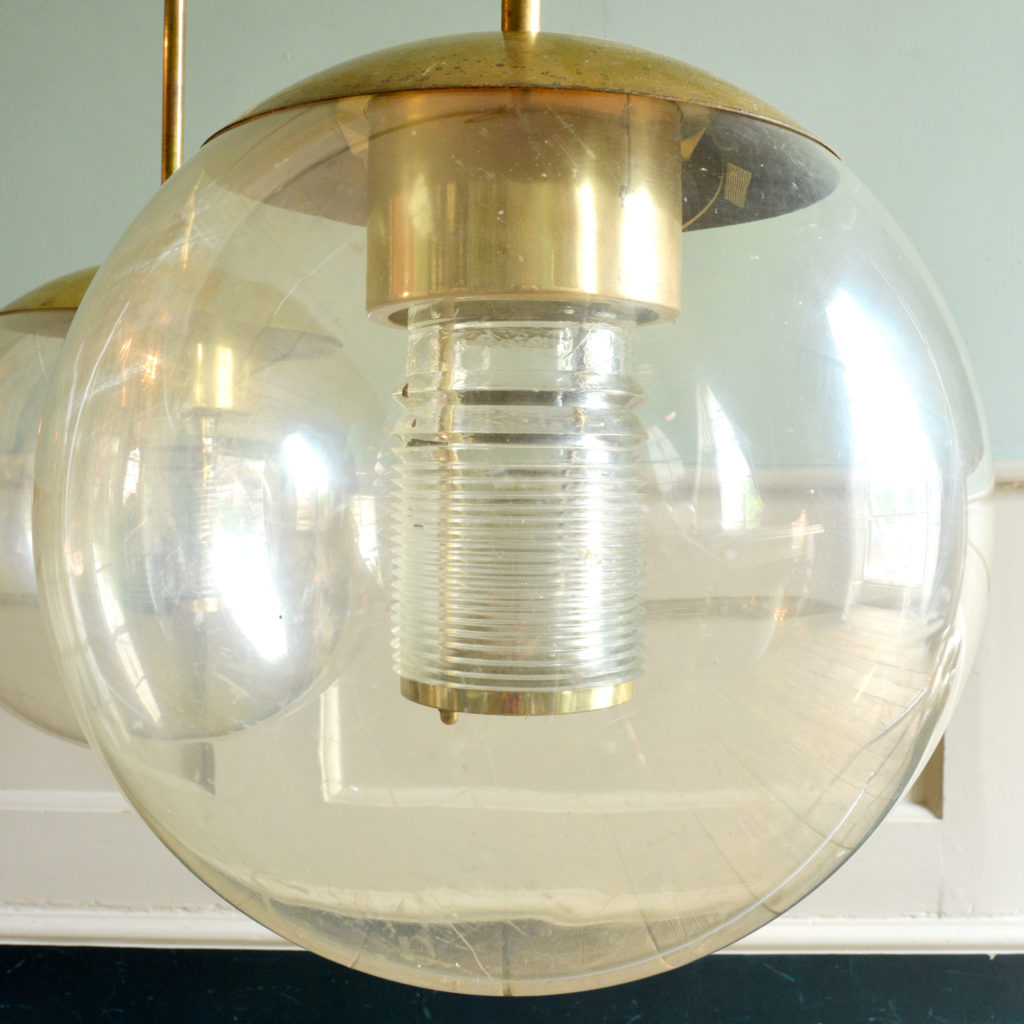 Pendant perspex globe lights,-88831