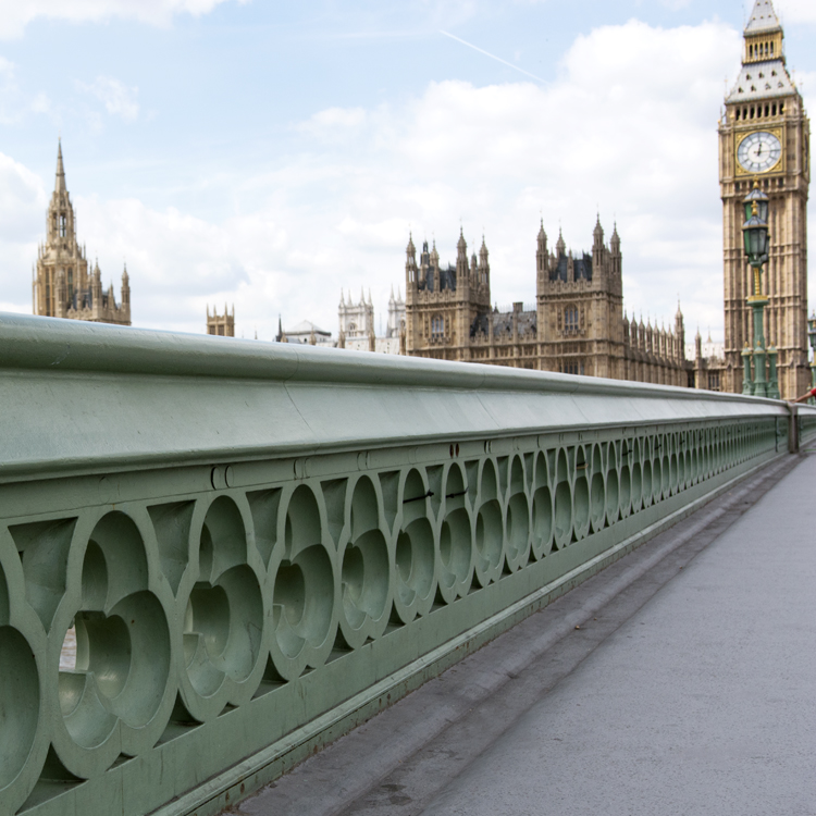 Westminster Bridge parapet