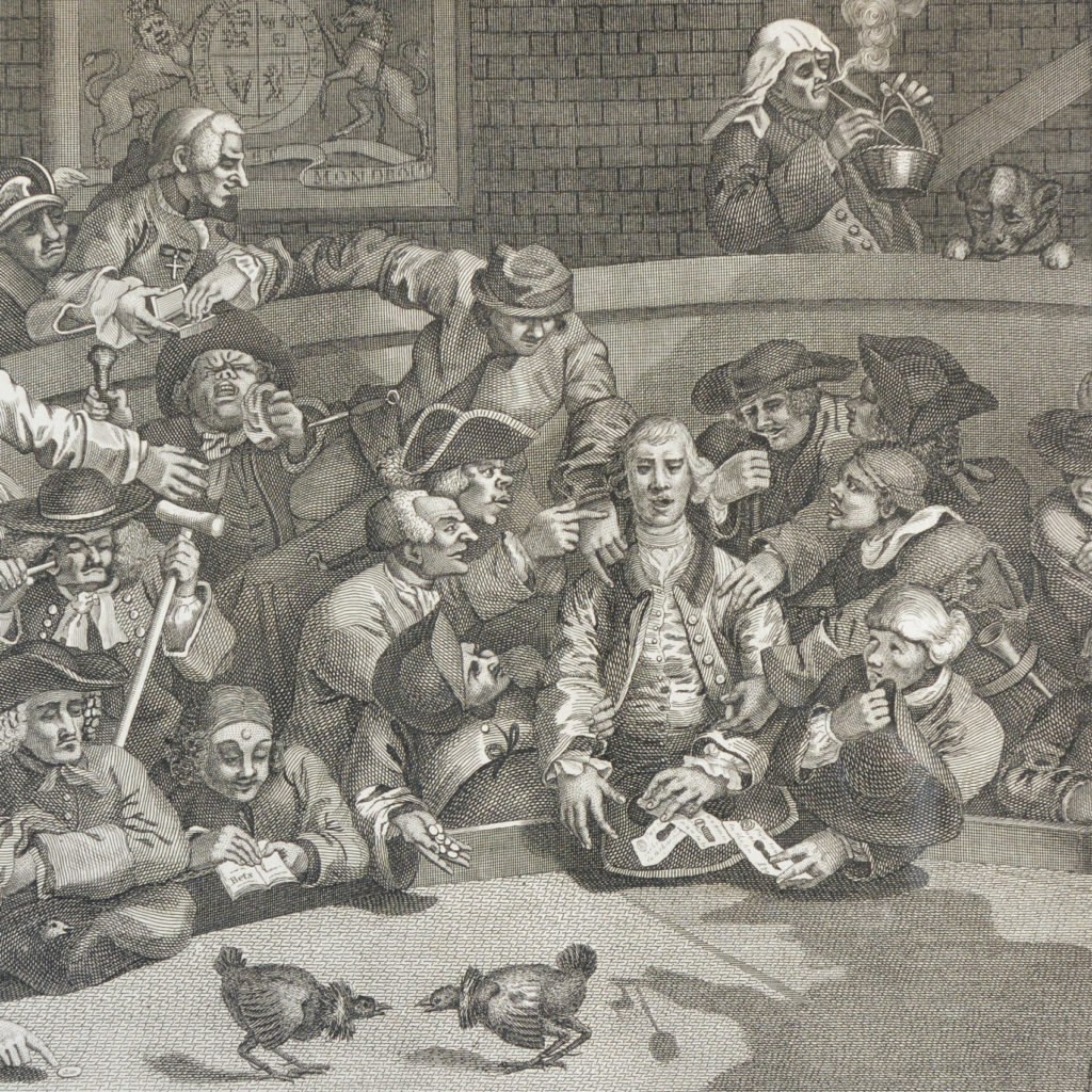 Hogarth Cock Fighting