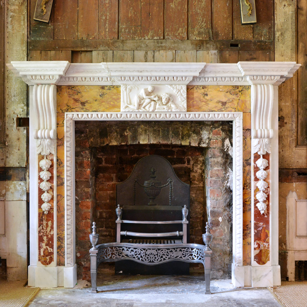 George II style chimneypiece