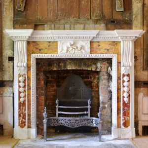 George II style chimneypiece