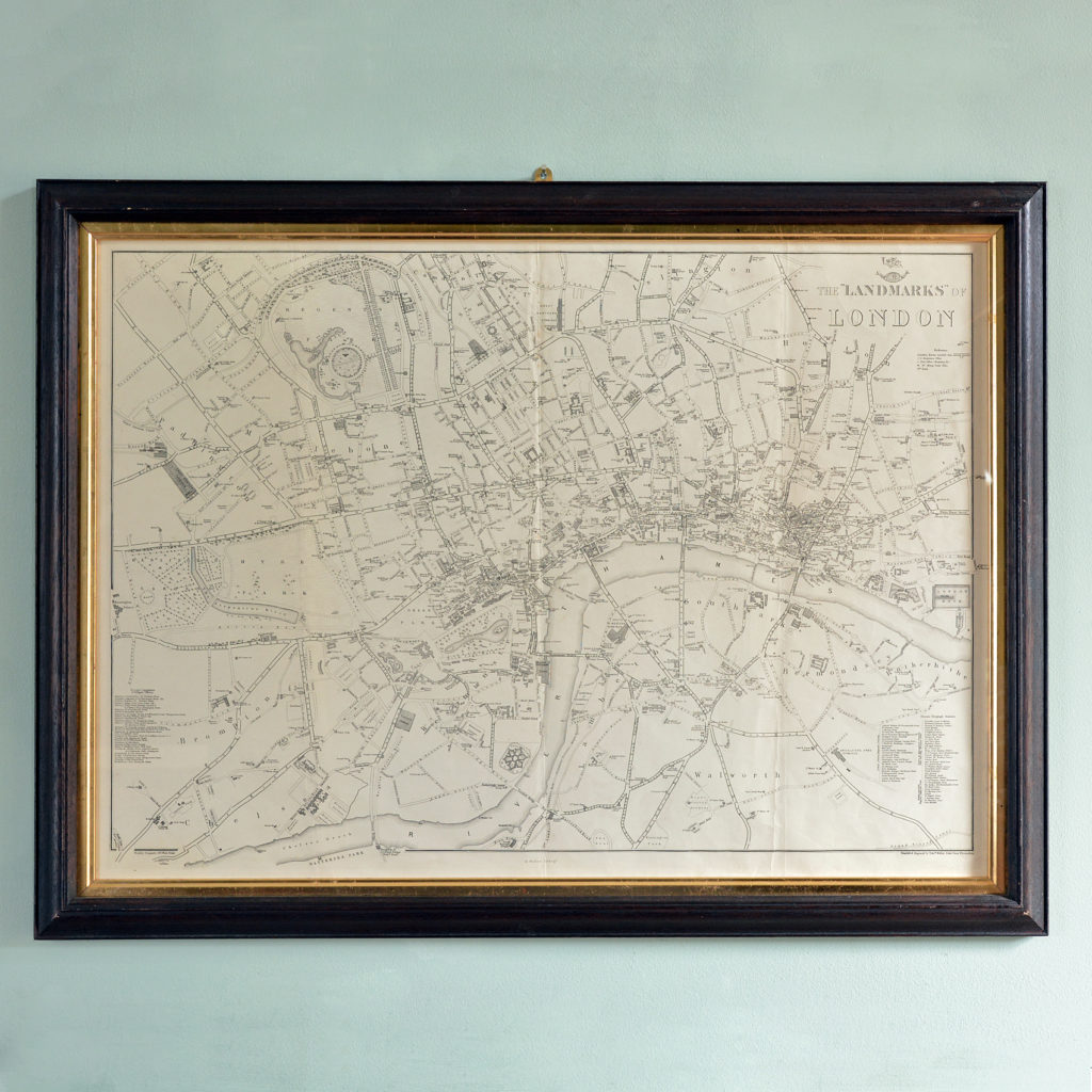 Landmarks of London Map