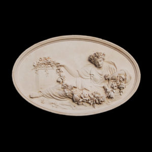 Oval Coade Plaque