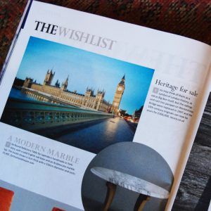 Salvaged Bridge feature in London Magazzine