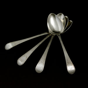 Sterling silver dinner spoons