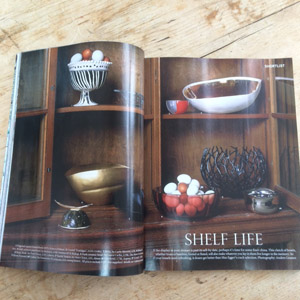 Bookcase in World of Interiors