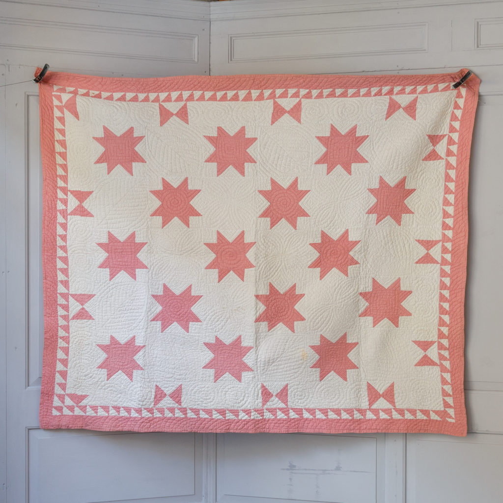 Quaker style quilt-0