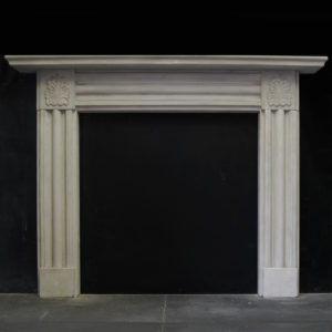 George IV sandstone chimneypiece