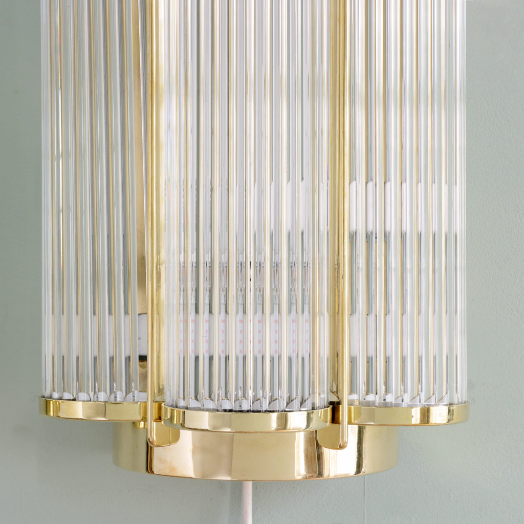 Pair of Art Deco style wall lights,-97168