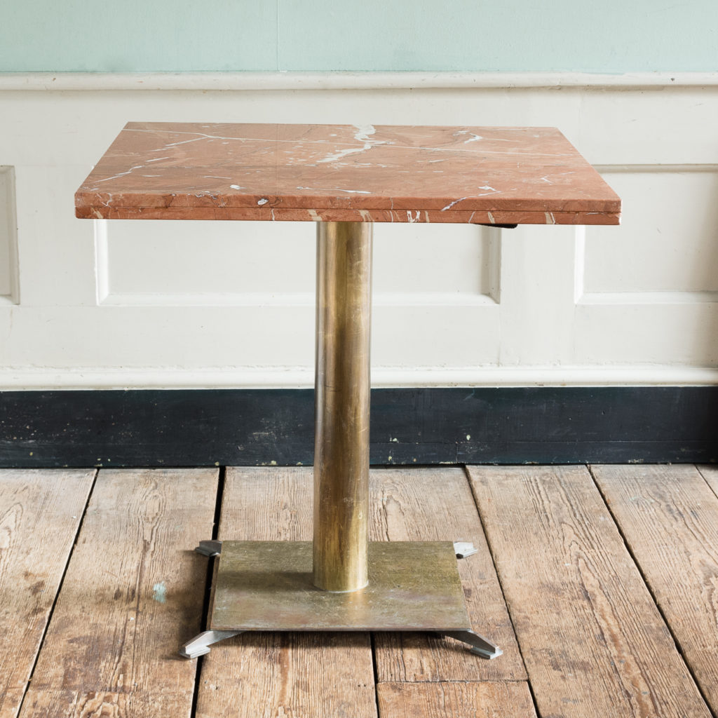 Rojo Alicante marble table,-114515