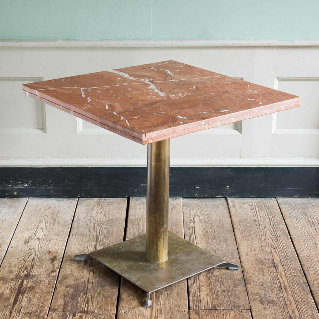 Rojo Alicante marble table,-114513