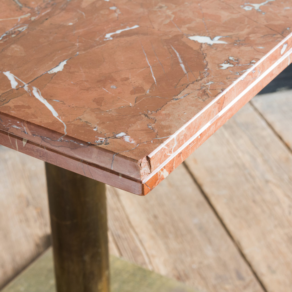 Rojo Alicante marble table,-114517